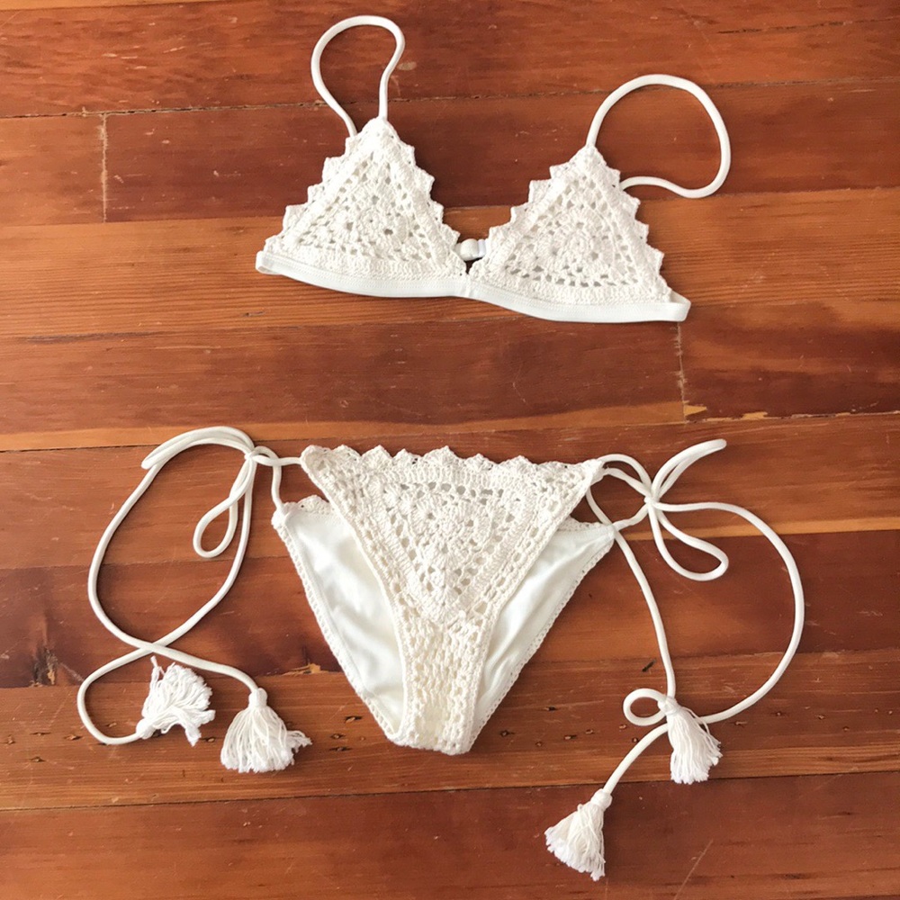 ROVE SWIM • Zara top / Capri bottom